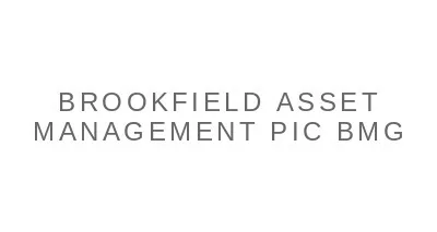 Brookfield Asset Management Pic Bmg, LLC logo