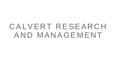 Calvert Research and Management logo