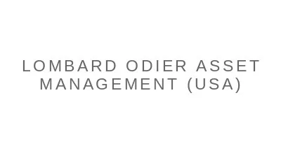 Lombard Odier Asset Management (USA) Corp Lombard Odier Asset Management (USA) Corp logo
